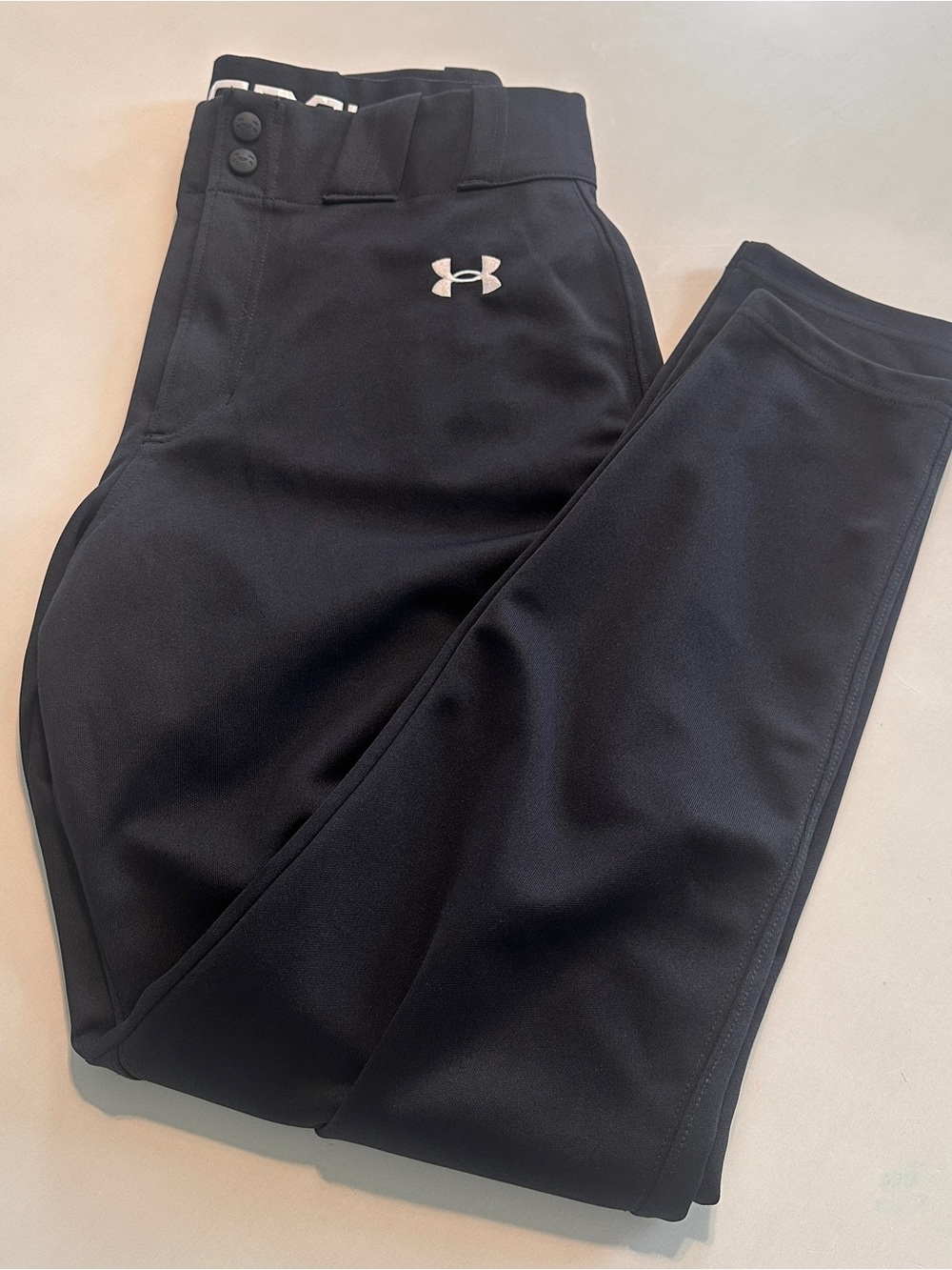 Men’s Large Black Under Armour Baseball Pants